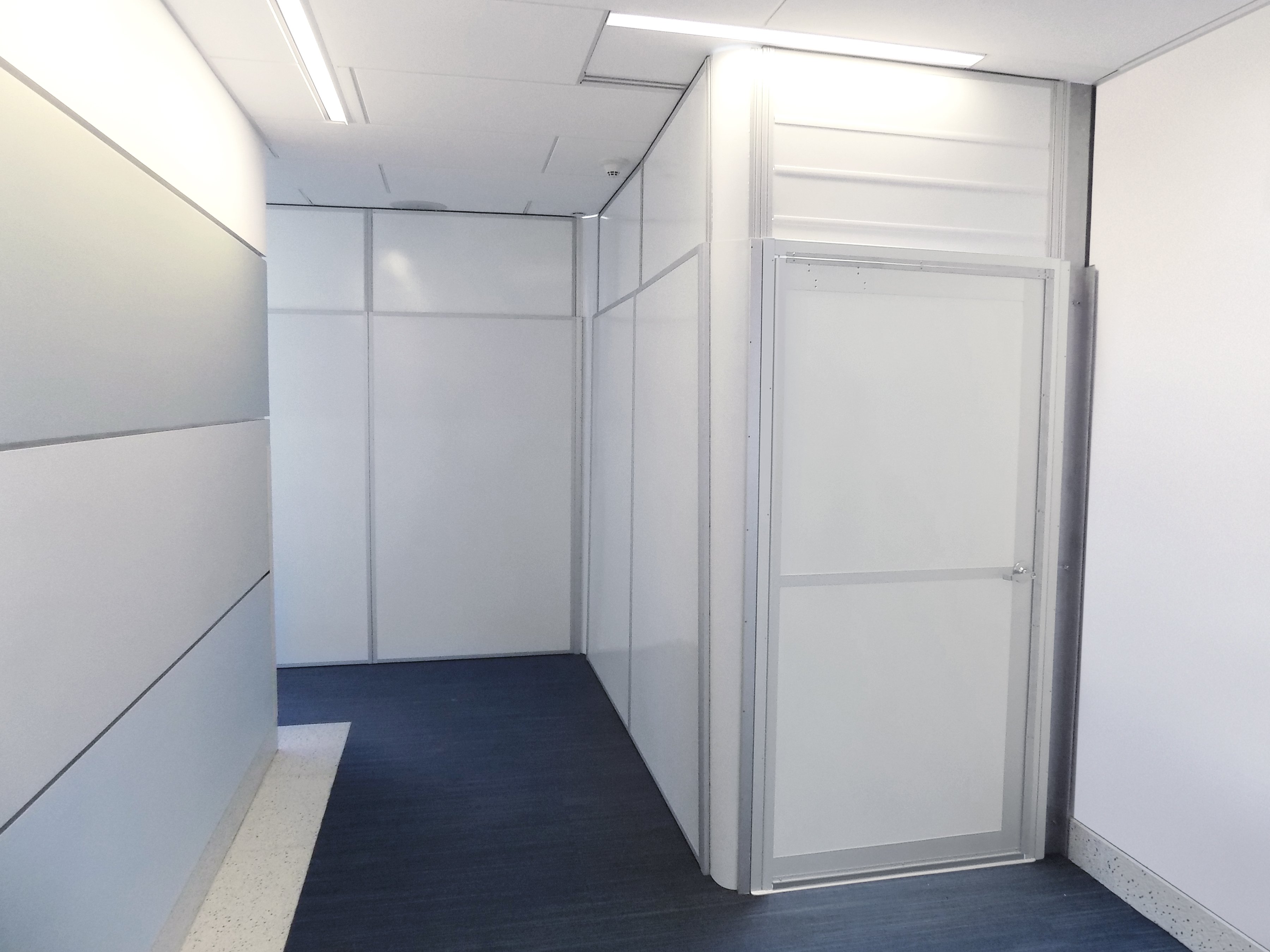 Hinged Doors, Ceiling Grids and Other Temporary Wall Accessories